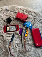 Nintendo Switch + 2 Joy-Cons + Hoesje, Spelcomputers en Games, Gebruikt, Verzenden, Overige genres, Eén computer