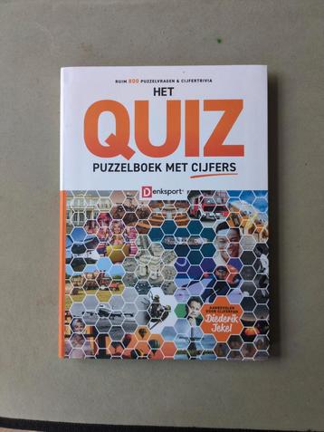 Het Quiz Puzzelboek met Cijfers beschikbaar voor biedingen