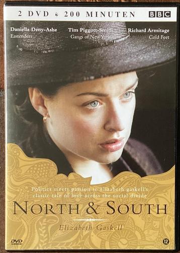 2 DVD’s North & South – BBC miniserie naar Elizabeth Gaskell beschikbaar voor biedingen