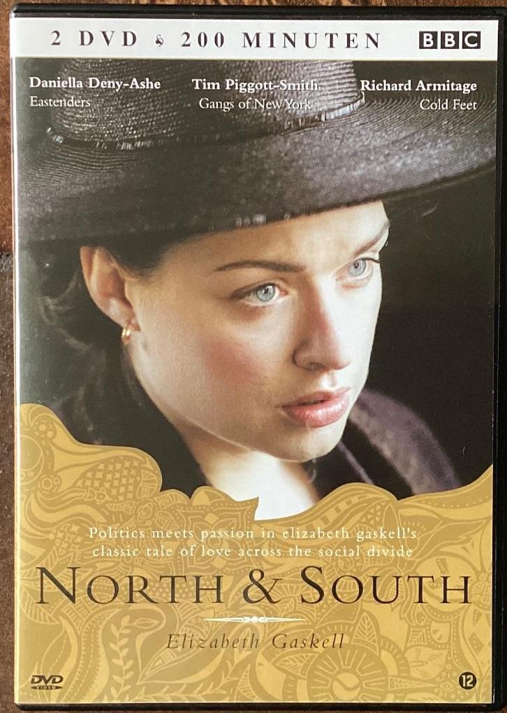 2 DVD’s North & South – BBC miniserie naar Elizabeth Gaskell, Cd's en Dvd's, Dvd's | Drama, Zo goed als nieuw, Historisch of Kostuumdrama