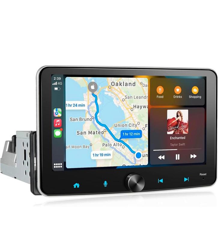 Autoradio 7” met Draadloze Apple CarPlay & Android Auto, Auto diversen, Autoradio's, Zo goed als nieuw, Ophalen of Verzenden