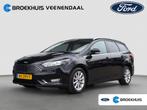 Ford Focus Wagon 1.5 Titanium | Trekhaak | Cruise Control |, 4 cilinders, Met garantie (alle), Zwart, Origineel Nederlands