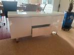 Tv meubel / dressoir wit, Ophalen, Gebruikt, 100 tot 150 cm, Minder dan 100 cm