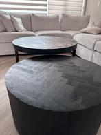 salontafel visgraat, Huis en Inrichting, Tafels | Salontafels, Zo goed als nieuw, 75 cm of meer, Rechthoekig, 50 tot 100 cm