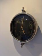 Riviera Maison Klok Zilverkleurig - Romeinse Cijfers, Ophalen of Verzenden, Gebruikt, Analoog, Wandklok