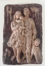 Mobach Keramiek plaquette  Beeld van een Gezin, Ophalen of Verzenden