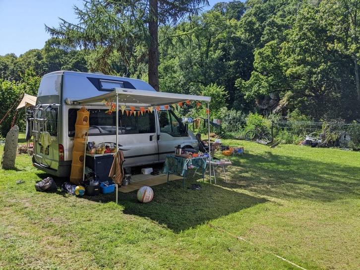 Ford Nugget Hoogdak camper buscamper kampeerbus, Caravans en Kamperen, Campers, Particulier, tot en met 4, Buscamper of Camperbus