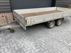 Plateauwagen aanhanger aanhangwagen tandemasser 3000 kg, Auto diversen, Aanhangers en Bagagewagens, Gebruikt