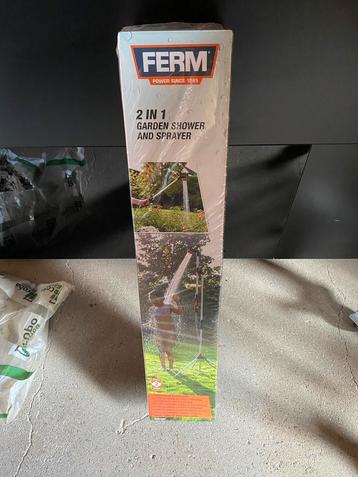 FERM 2 in 1 garden shower (nieuw in verpakking) beschikbaar voor biedingen