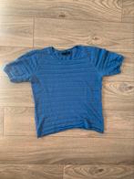 T-shirt Tara Jarmon 100% merinowol S, Blauw, Tara Jarmon, Ophalen of Verzenden, Korte mouw