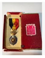 Belgie medaille in originele doos, Postzegels en Munten, Penningen en Medailles, Ophalen of Verzenden, Overige materialen