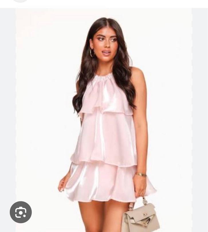 Feestelijke Jurk - Olivia & Kate, Kleding | Dames, Jurken, Nieuw, Maat 36 (S), Roze, Boven de knie, Ophalen of Verzenden