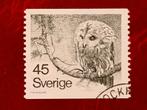 Zweden 1977, Verzenden, Gestempeld, Dier of Natuur