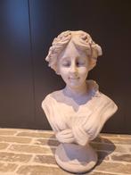 Antiek ogend borstbeeld, Ophalen of Verzenden