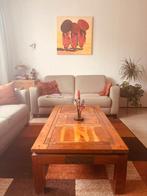 Koloniale salontafel, Huis en Inrichting, Ophalen, 100 tot 150 cm, Koloniaal, 50 tot 100 cm