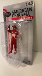 Figuur racing legend 2000 American diorama 1.18, Hobby en Vrije tijd, Modelauto's | 1:18, Overige merken, Ophalen of Verzenden