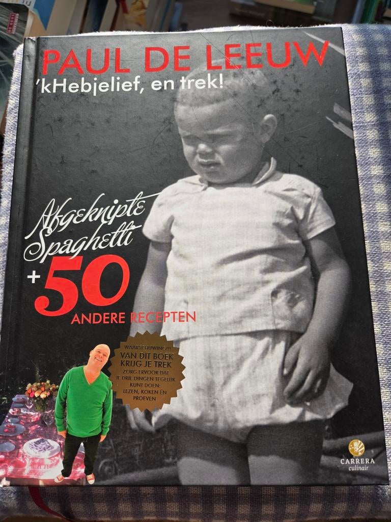 Paul de Leeuw - Afgeknipte Spaghetti + 50 Andere Recepten, Boeken, Kookboeken, Gelezen, Gezond koken, Paul de Leeuw, Overige gebieden