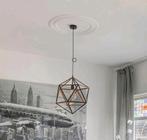 Moderne woonkamerlamp, Huis en Inrichting, Lampen | Hanglampen, Ophalen, Zo goed als nieuw, Metaal, Modern