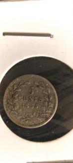 5 cent 1855, Ophalen of Verzenden, Koning Willem III, 5 cent