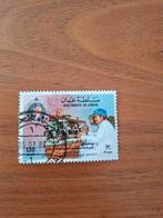 Oman 1987 ruimtevaart radio, Postzegels en Munten, Postzegels | Thematische zegels, Ophalen of Verzenden, Gestempeld, Overige thema's