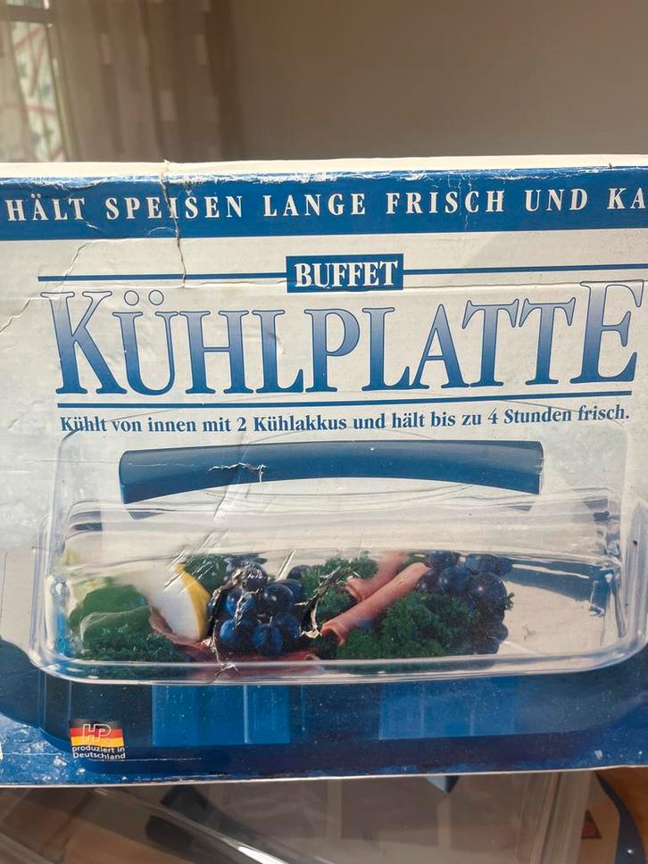 Koelschaal Buffet 5-delig met Koelelementen, Huis en Inrichting, Keuken | Keukenbenodigdheden, Nieuw, Ophalen of Verzenden