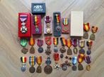 Lot Belgische Medailles, Onderscheidingen, Ophalen of Verzenden, Overige materialen, Buitenland