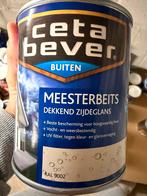 Cetabever dekkende beits grijswit, ral 9002 0,75liter, Ophalen of Verzenden, Nieuw, Materiaal