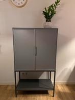 Metale kast grijs, Ophalen, Zo goed als nieuw, 25 tot 50 cm, Minder dan 150 cm