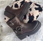 Laarsjes nieuw 38 donkerbruin boots, Ophalen of Verzenden, Nieuw, Bruin