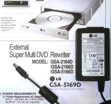 LG APD DA-24B12 Asian Power Devices 12V 2A 2.5A 30W Adapter beschikbaar voor biedingen