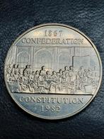 1 Dollar 1982 Canada Grondwet., Postzegels en Munten, Ophalen of Verzenden, Noord-Amerika, Losse munt