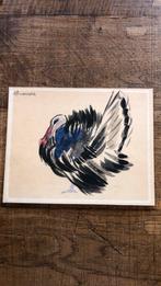 Oude aquarel, Ophalen of Verzenden