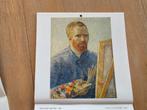 2 kalenders (Van Gogh en  Toon Tieland), Ophalen of Verzenden, Maandkalender, Zo goed als nieuw
