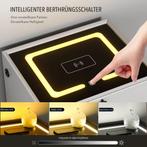 Slim Nachtkastje met Draadloos Opladen & LED-Licht, Niet ingevuld, Minder dan 45 cm, Verzenden, Niet ingevuld
