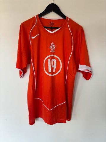 Nederlands elftal 2004 shirt - Robben #19 beschikbaar voor biedingen
