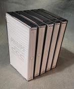 DCC. 5x Philips 90 Digital Compact Cassette 90 min., 2 t/m 25 bandjes, Ophalen of Verzenden, Zo goed als nieuw, Voorbespeeld