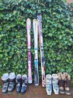 KOOPJE: 3 x skischoenen, 3 x ski's en 1 x snowboot, Gebruikt, Overige typen, Skiën, Ophalen