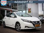 Nissan Leaf Acenta 40 kWh . (bj 2018, automaat), Stof, Zwart, Wit, Origineel Nederlands