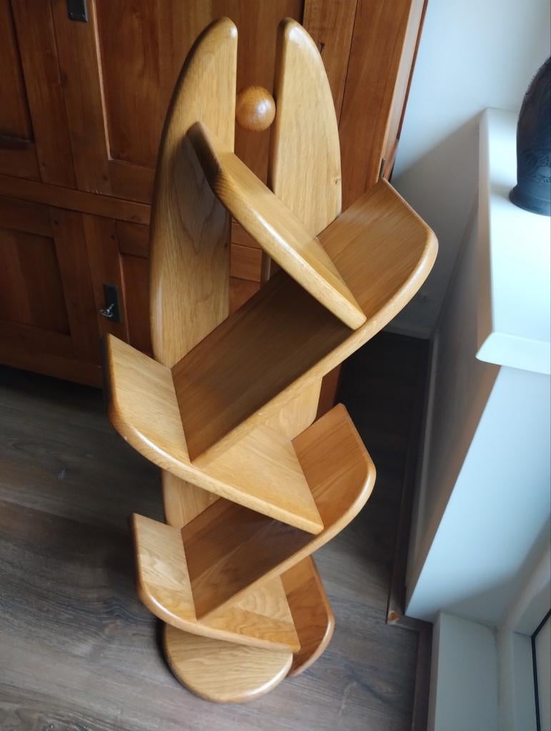 Eiken houten boom boekenkast, Huis en Inrichting, Kasten | Boekenkasten, Ophalen