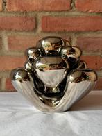 Hollywood Regency Chrome Tulpenvaas - 1970s, Huis en Inrichting, Woonaccessoires | Vazen, Overige materialen, Gebruikt, Overige kleuren