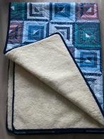 Schapen wollen deken 1 persoons, quilt print 1.40 bij 2 m, Ophalen, Zo goed als nieuw, Eenpersoons, Deken of Dekbed