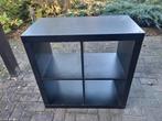 Kallax kast - zwartbruin, Huis en Inrichting, Kasten | Boekenkasten, Minder dan 50 cm, Gebruikt, Ophalen of Verzenden, Minder dan 100 cm