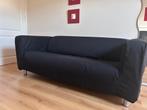 Klippan bank zwart, Huis en Inrichting, Ophalen, 150 tot 200 cm, Tweepersoons, 75 tot 100 cm