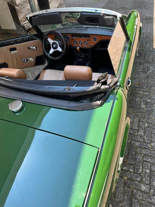Triumph Spitfire 1.5 TC 1978 Groen, Auto's, Triumph, Particulier, Spitfire, Benzine, Euro 1, Cabriolet, Handgeschakeld, Origineel Nederlands