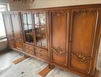 Chippendale noten queen ann kast wandmeubel barok als nieuw, Ophalen, Zo goed als nieuw, 25 tot 50 cm