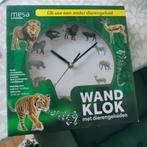 Wandklok dieren, Huis en Inrichting, Woonaccessoires | Klokken, Ophalen of Verzenden, Nieuw