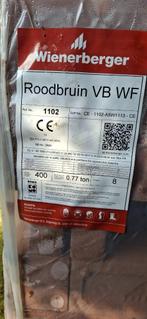 Gevelbaksteen wienerberger roodbruin, Doe-het-zelf en Verbouw, Metselstenen, Ophalen, Nieuw, Bakstenen