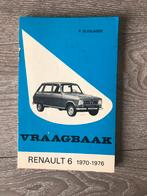 Vraagbaak Renault 6 R6 1970-1976 P. Olyslager, Ophalen of Verzenden