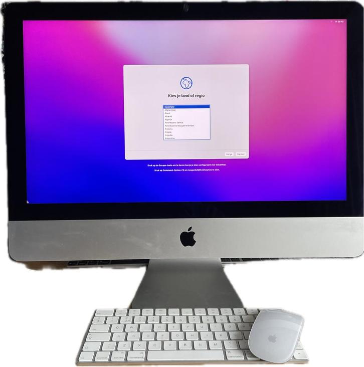 Apple iMac 2TB / 21,5" / i7 / 2016, Computers en Software, Apple Desktops, Gebruikt, iMac, HDD en SSD, 3 tot 4 Ghz, 16 GB, Ophalen