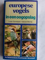 europese vogels in een oogopslag door Louis Gonnissen e.a., Boeken, Natuur, Ophalen of Verzenden, Zo goed als nieuw, Vogels